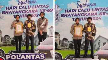 Selamat..!!!Satlantas Tanah Karo Juara II Ajang Local Heroes Award di Hari Lalu Lintas Bhayangkara ke 69