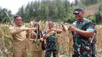 Inspektur Komando Daerah Militer Iskandar Muda (Irdam IM), Brigjen TNI Yudi Yulistyanto, M.A., Melakukan Peninjauan Program Pompanisasi Di Wilayah Kabupaten Gayo Lues