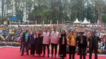 Ribuan Orang Padati Taman Mejuah Juah di Panggung Hiburan Rakyat Bersama TOSS!