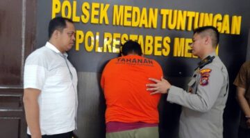 Polsek Medan Tuntungan Tembak Pelaku Curanmor..!!! Seorang Penadah Masuk Daftar DPO