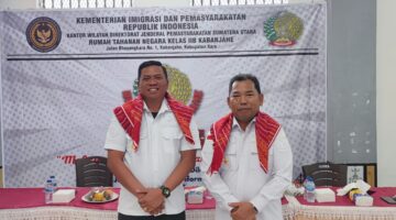 Selamat Bertugas Tempat Yang Baru Pak Chandra…!!!Sertijab Karutan Kabanjahe, CH Tarigan Resmi digantikan (Plt) Josua Ginting