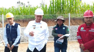 Wakil Bupati Pakpak Bharat Tinjau Pembangunan Dapur MBG di Tinada dan Kerajaan