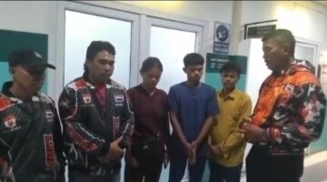 Prihatin dan Doakan Korban Keracunan MBG, Gembira Ginting Ketua LMP Karo Bantu Krisma Sihite Yang Harus dirujuk ke Medan, Rp 5 Juta.