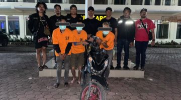 Tim Cobra Polres Karo Bekuk Tiga Tersangka Pencurian, Satu Unit iPhone dan Sepeda Motor Disita