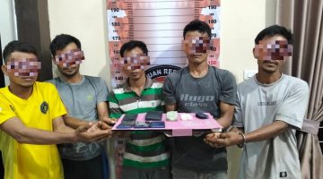 Respons Cepat Informasi Warga, Sat Intelkam Polres Aceh Tenggara Amankan Lima Pria dalam Pengungkapan Peredaran Sabu