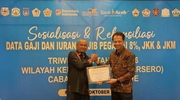 Aceh Tenggara Raih Juara II Penyetor Premi Terbaik 2026 dari PT Taspen