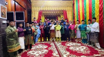 Silaturahmi LAMR Meranti Duduk Bersama Insan Pers Jaga Marwah Melayu