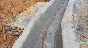 Diduga Kurang Pengawasan Proyek Peningkatan Ruas Jalan Muara Setulen – Gelombang Asal Jadi